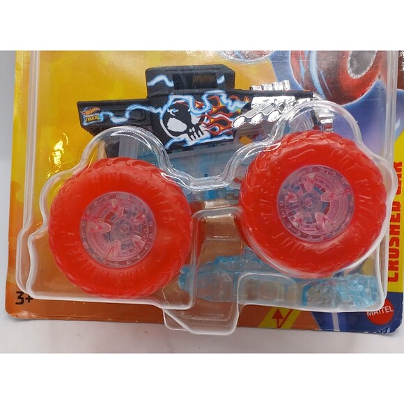 2023 HOT WHEELS MONSTER TRUCKS POWER SMASHERS SKELESAURUS & BONE SHAKER VARIANT - Picture 11 of 14
